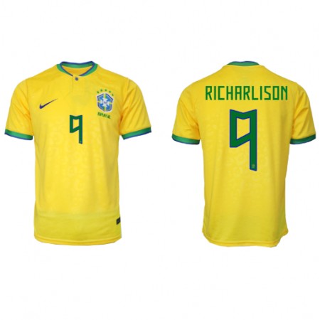 Goedkope Brazilië Richarlison 9 Thuisshirt World Cup 2022 Goedkope Brazilië Richarlison 9 Thuisshirt World Cup 2022